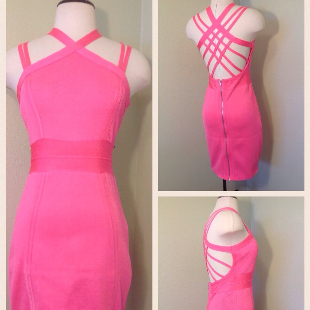 Hot Pink Dress
